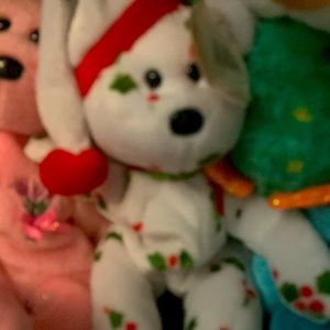 Beanie baby TY Christmas 1998 holiday teddy